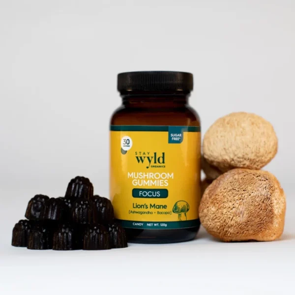Buy Stay Wyld Organics – Lion’s Mane Mushroom Gummies Edibles Online