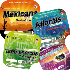 Try all the Classic Magic Truffles Value Pack with the Magic truffle discount pack including: Atlantis, Gallindoii, Mexicana and Tampanensis magic truffles.