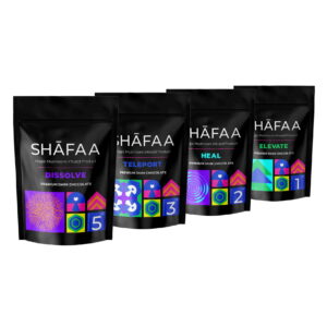 Buy Shafaa Macrodosing Magic Mushroom Dark Chocolate Edibles Online